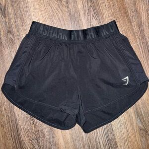 Black size small gymshark shorts